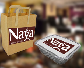 Naya Takeaway Menu